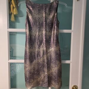 Muse Black Sheath Cocktail Dress Sleeveless Scoop Neck